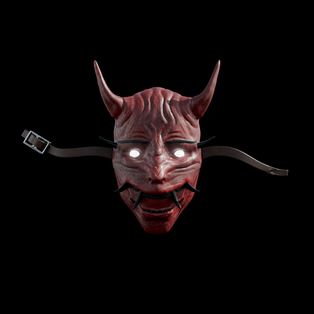 Création d'un masque Oni